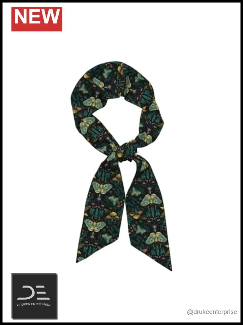 Satin Hair Scarf – Multi-Use Neck Scarf & Handbag Handle Wrap